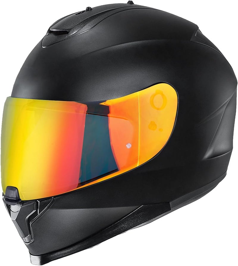VCOROS C70 Motorcycle Helmet Shield For FG-17 FG-ST IS-17 HJ20M Full Face Helmet Visor Shield Accessories (Chrome Red) - Image 4